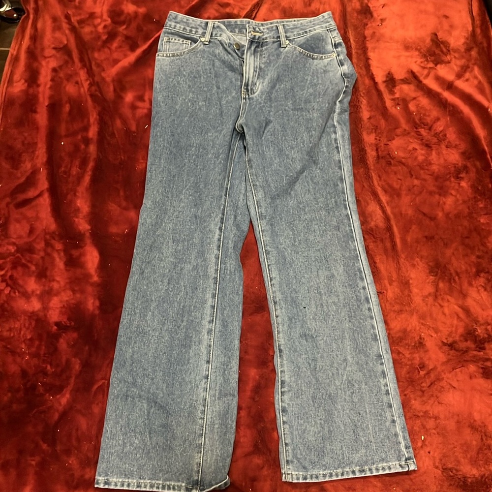 Long wide jeans (super cute as low rise)